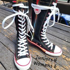 all star knee high converse